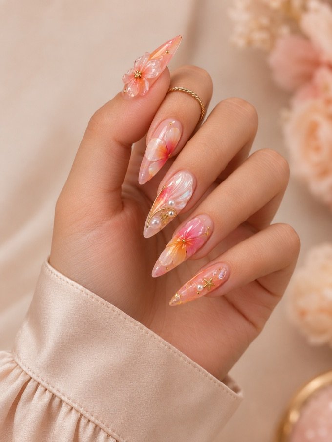 Nail design option four